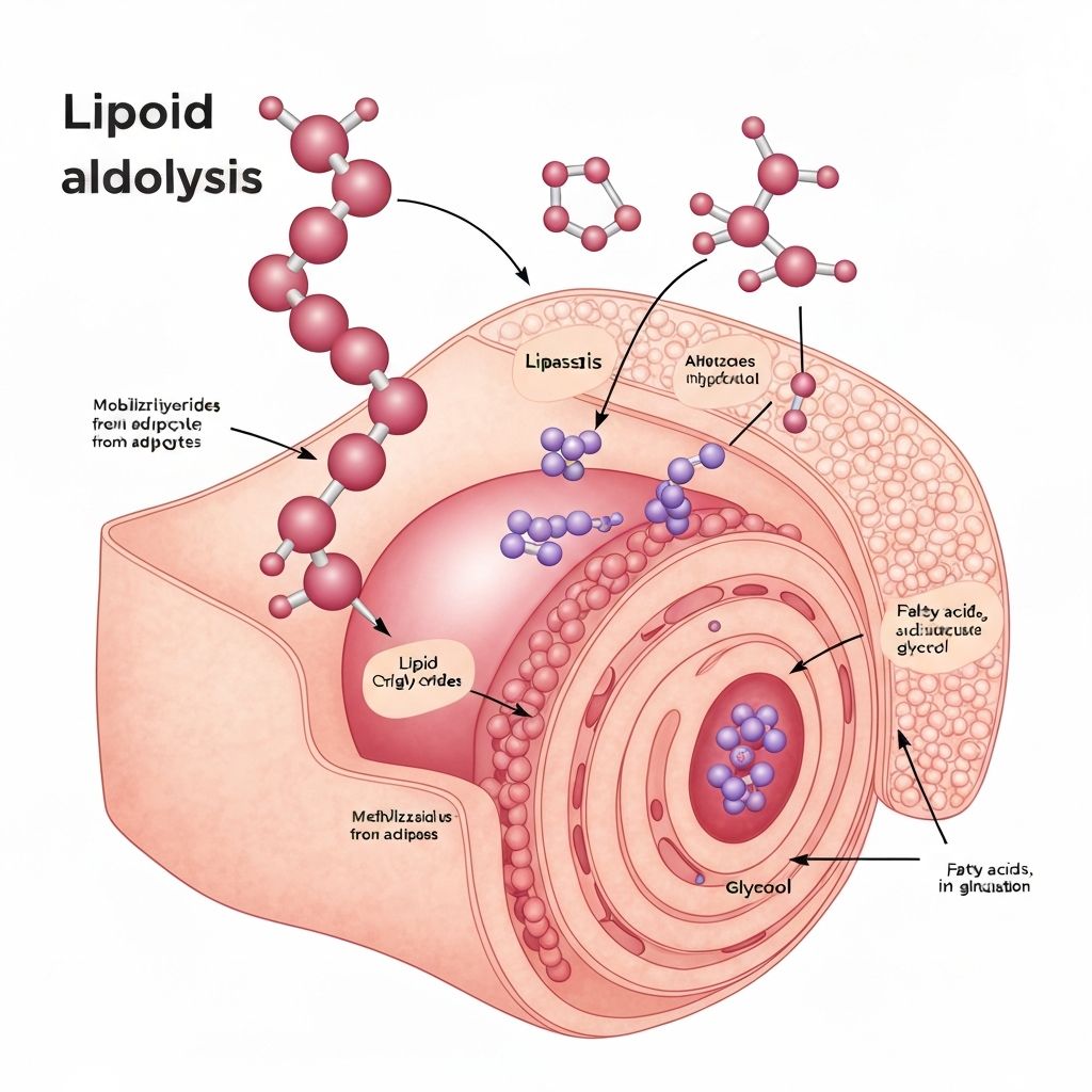 Lipolysis and fat storage mechanisms